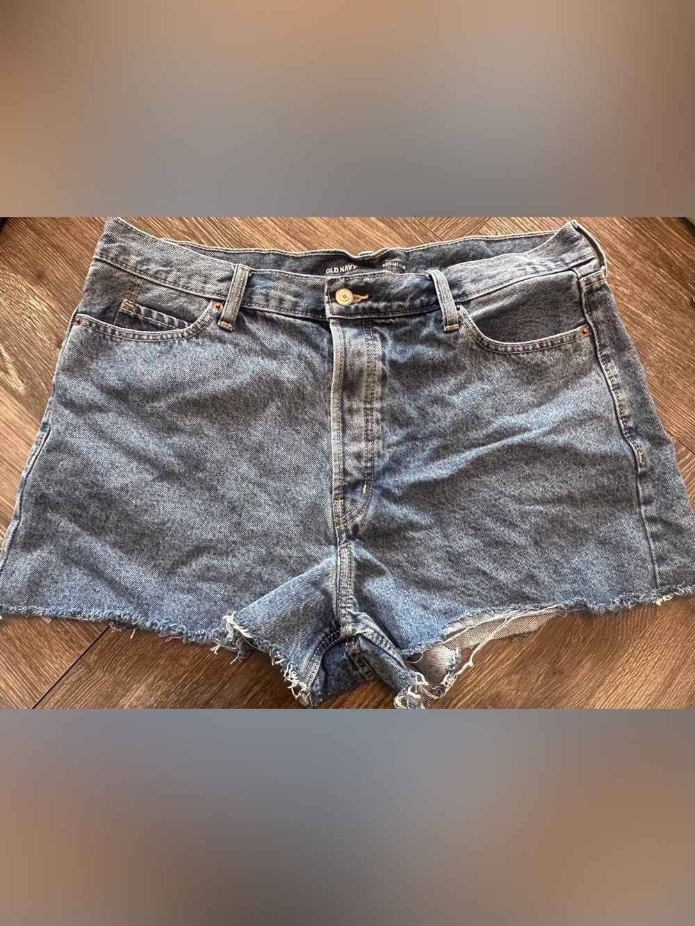 Old Navy Blue Denim Cutoff Shorts